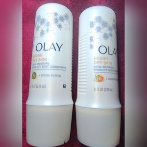 OLAY Rinse-off Vitamin B3 Coconut Oil Body Conditioner 8 oz 2 pack!!